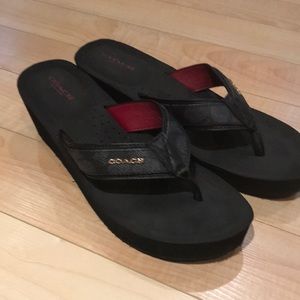 Coach Flip Flops